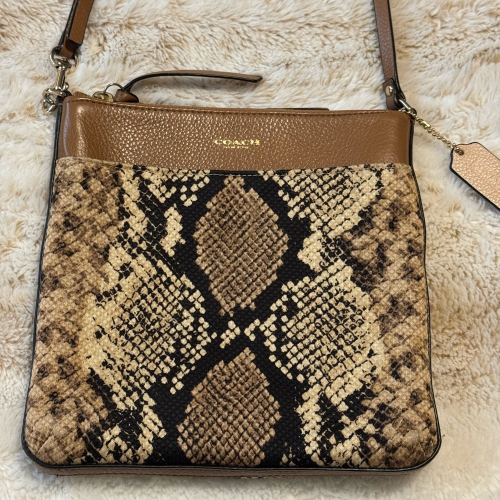 Coach Snakeskin Crossbody bag